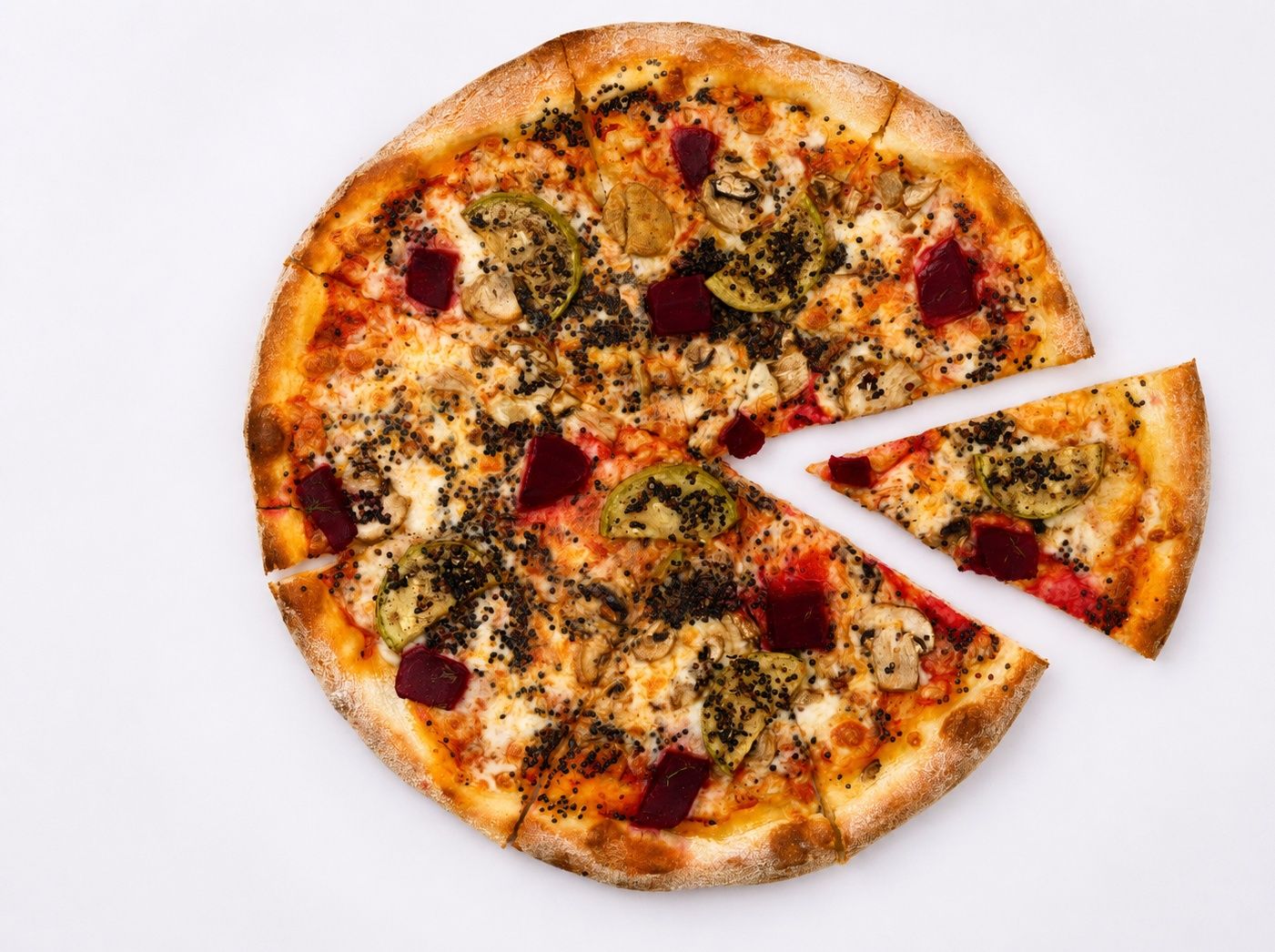 Glutensiz Vejetaryen Pizza