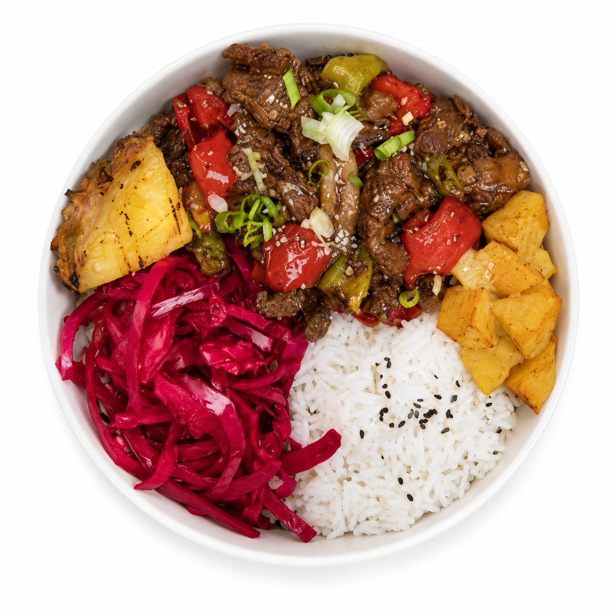 Barbekü Soslu Bonfile Bowl