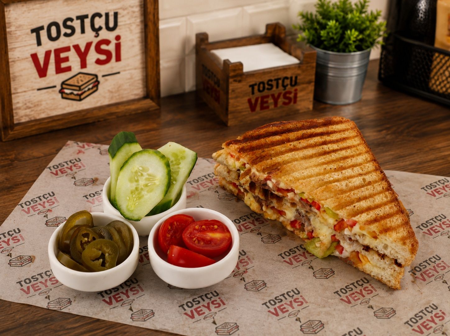 Kavurmalı Tost Menü