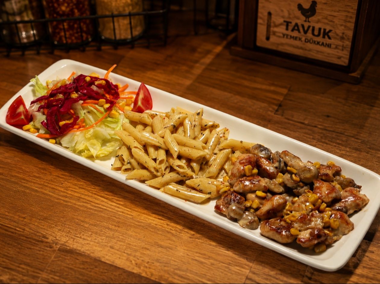 Kremalı Mantarlı Tavuk