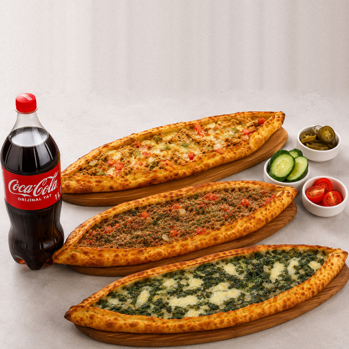 Karma Trio Pide Menü (3 Kişilik