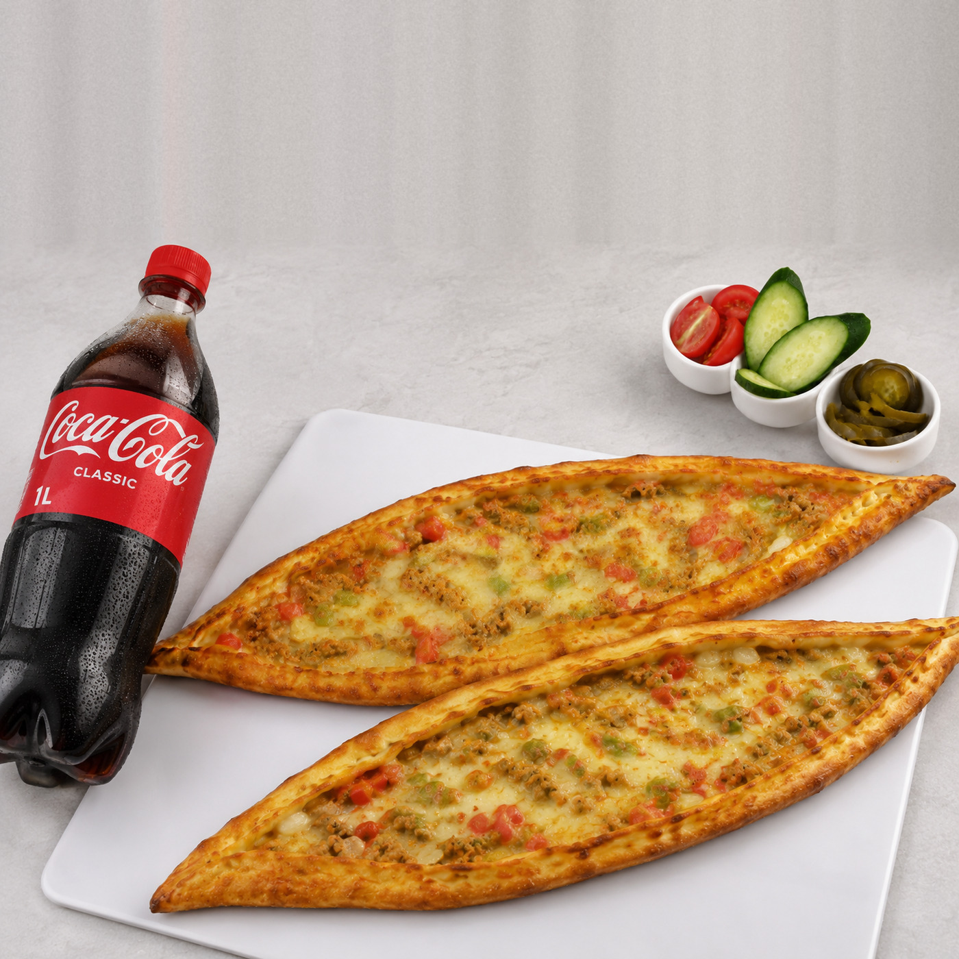 İkili Kazan Pide Menü (2 Kişilik)
