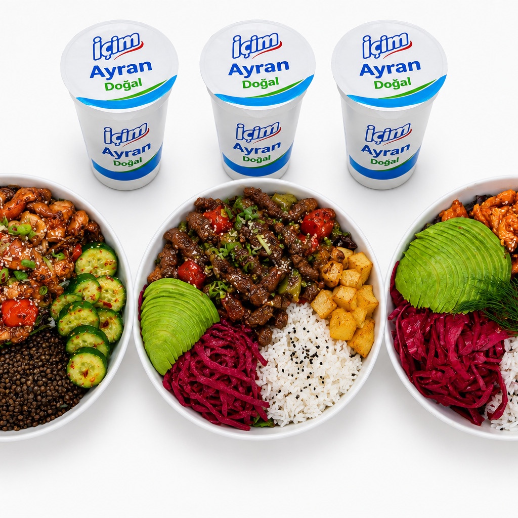 Merbowl Trio Menü ( 3 Kişilik )