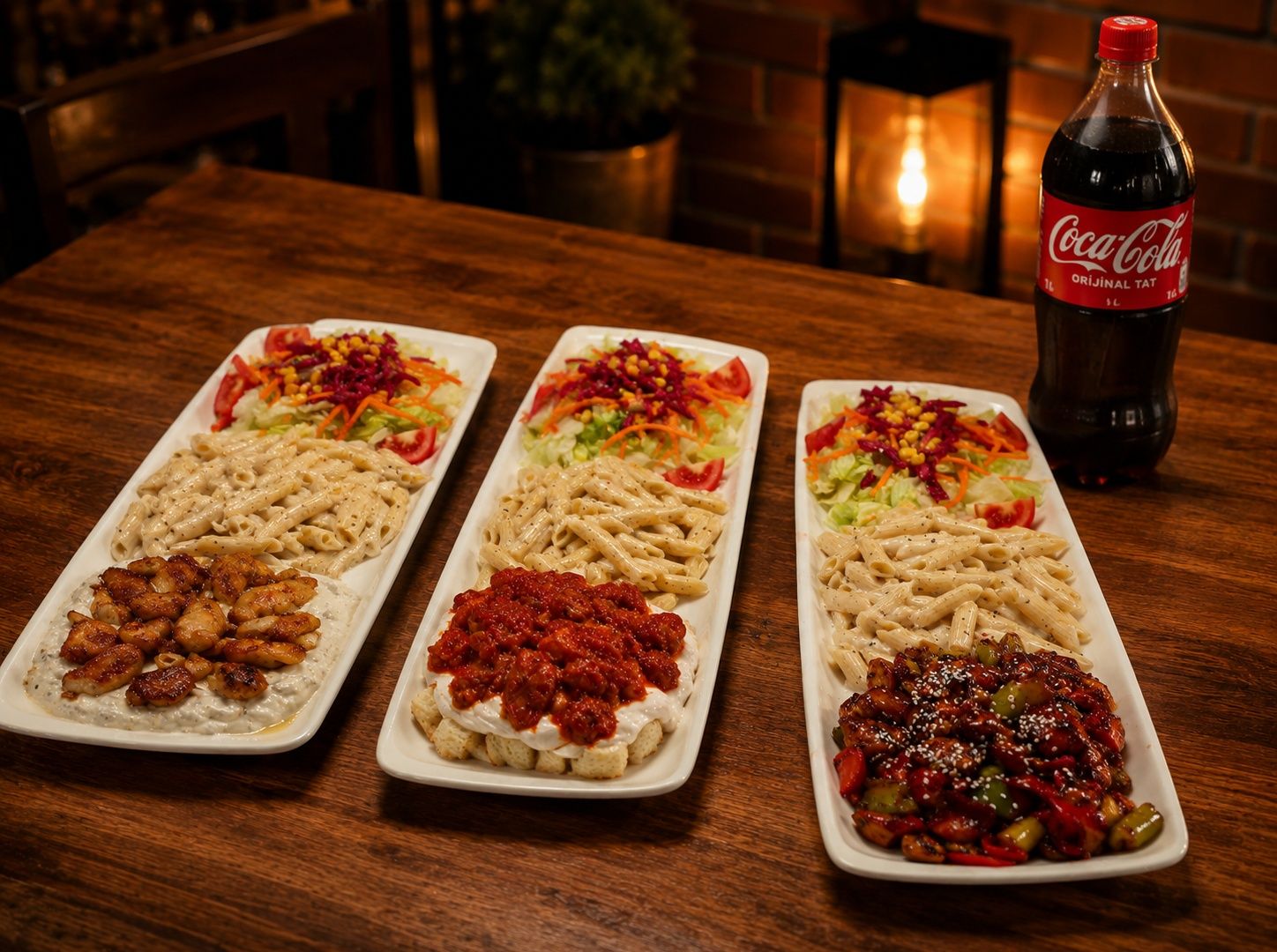 Şef Trio Menü (3 Kişilik)