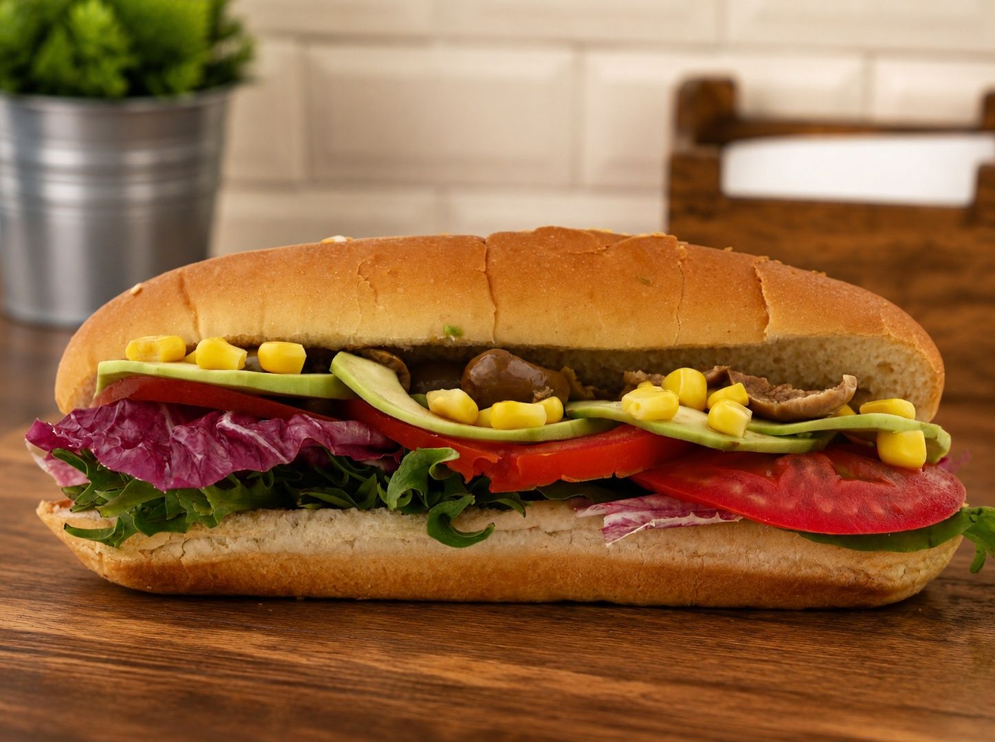 Vejeteryan Sandwich